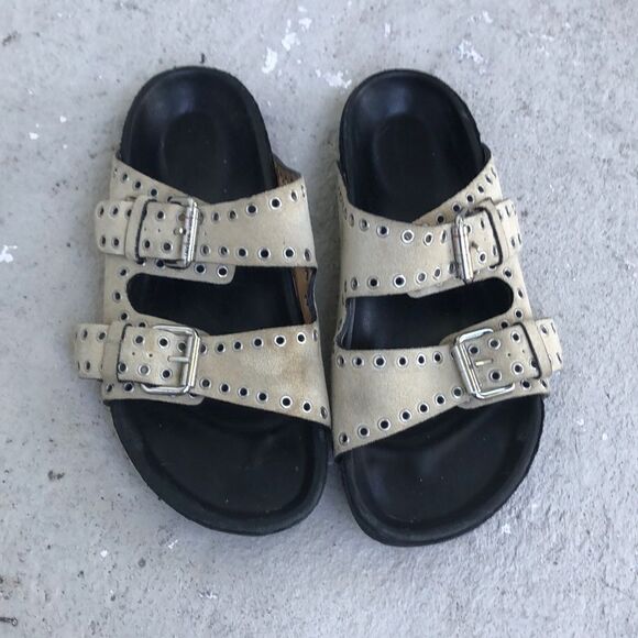 Isabel Marant double buckle sandals - Picture 1 of 8